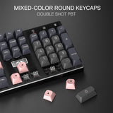 Redragon K556 RGB LED Backlit Wired Mechanical Gaming Keyboard, Aluminum Base, 104 Standard Key, Red Switches
