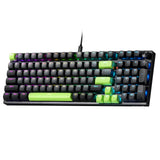 Redragon K556 RGB LED Backlit Wired Mechanical Gaming Keyboard, Aluminum Base, 104 Standard Key, Red Switches